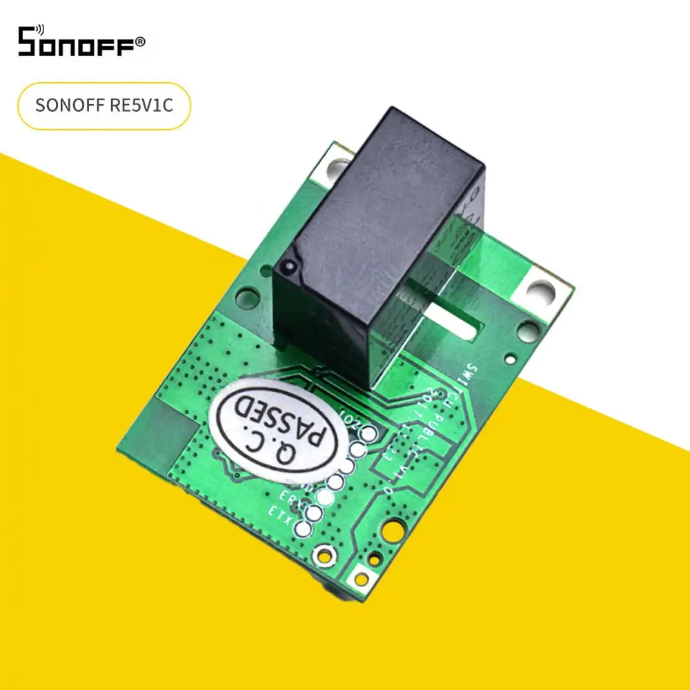 Sonoff Re5V1C 10 ~ 1Pc 5V Wifi Inching/Selflock Smart Switch Modulo Relè Diy Ewelink Smart Home Automation Alexa Google Assistant