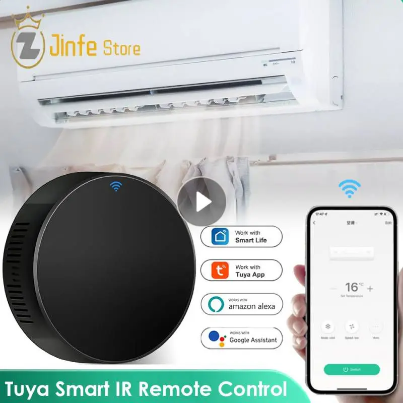 Tuya Wifi Smart Universal Ir Remote Controller App Telecomando Funziona Con Alexa Google Home Smart Home Control Automation