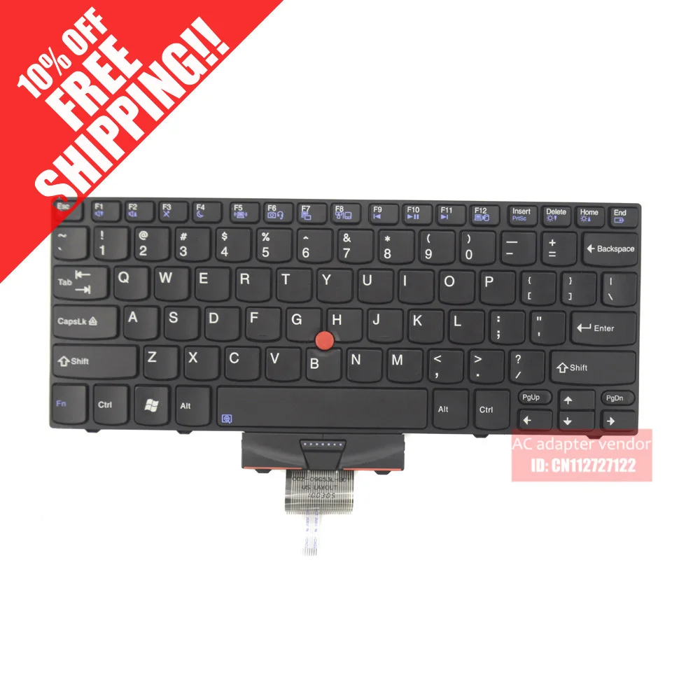 For Lenovo For Thinkpad  X100 X100E X120E Laptop Keyboard