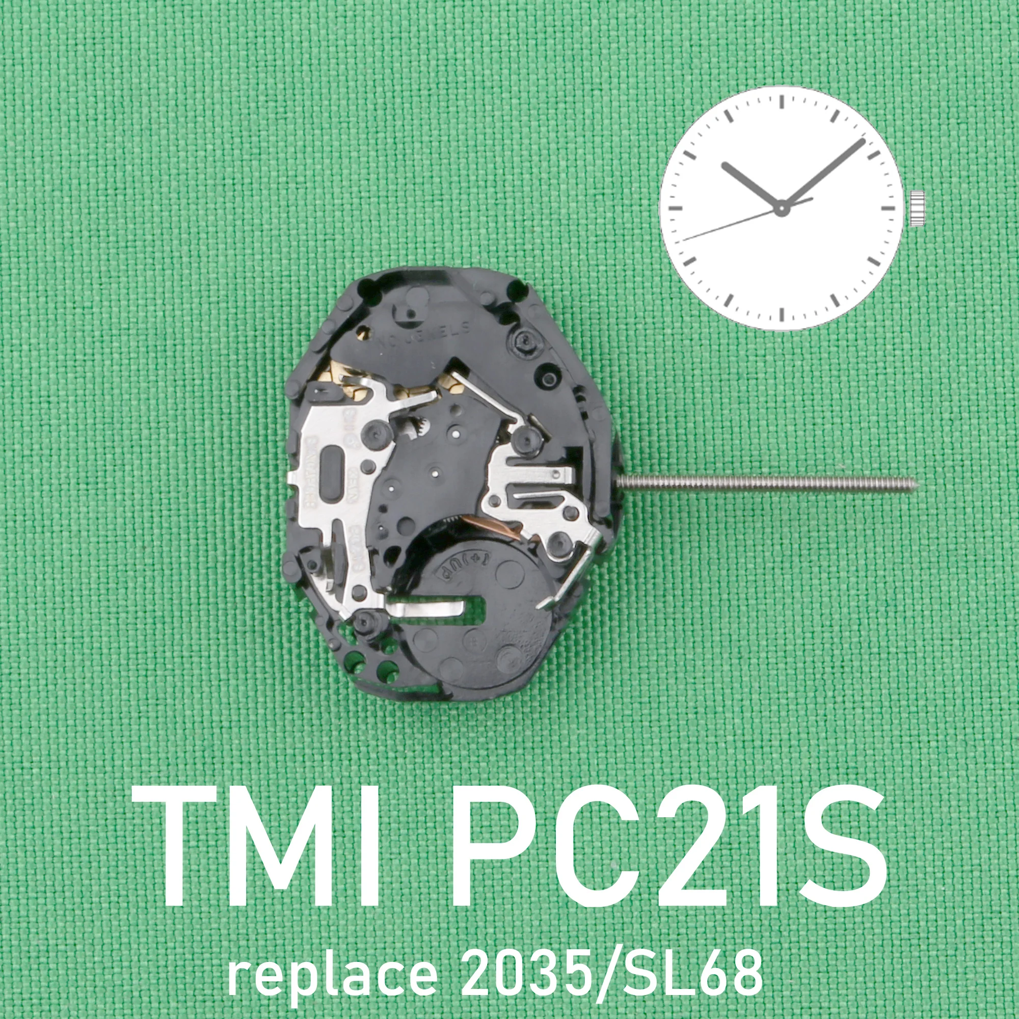 Tmi Pc21S Movimento Nuovo Giappone Seiko Pc21 Movimento Al Quarzo Originale Sii/Tmi Vk64 Movimento Dell'Orologio Accessori Per Orologi 3 Mani