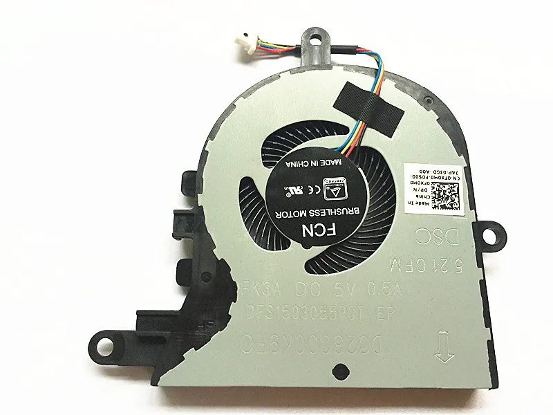 Nuovo Raffreddamento Cpu Per Dell Latitude 3590 L3590 E3590 Inspiron 15 5570 5575 5770 17-3780 3793 5770 0Npfw6 Dc28000K9R0 Dc28000K8R0