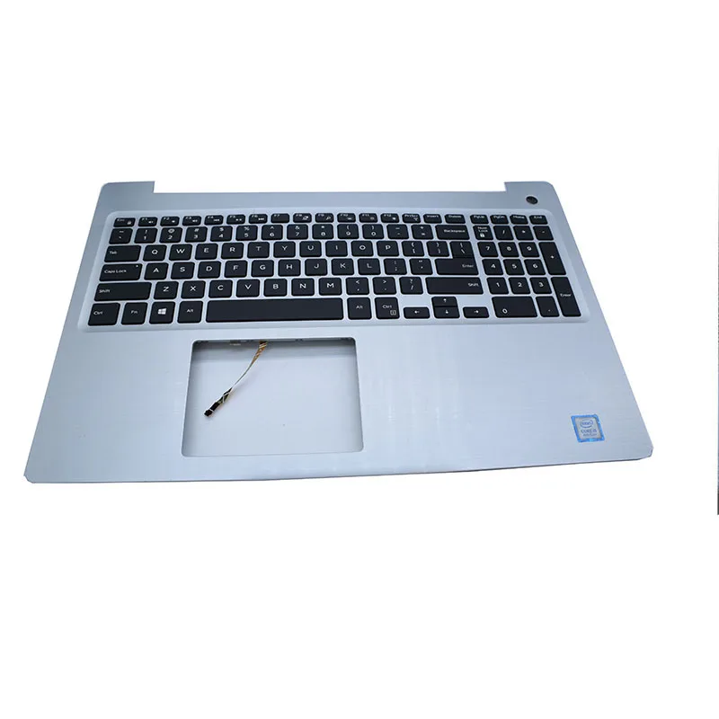 Poggiapolsi Per Laptop Usato Con Tastiera Retroilluminata Con Layout Usa Per Dell Inspiron Serie 5000 5570
