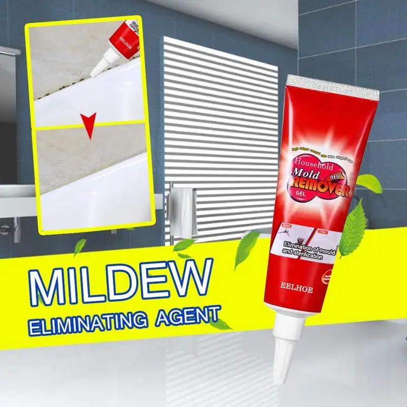 Wall Mold Mold Remover Cleaner Caulk Gel Pool Tile Gap Spot Mold Remover Lavatrice Bagno Muffa Gel 20G Remover Gel