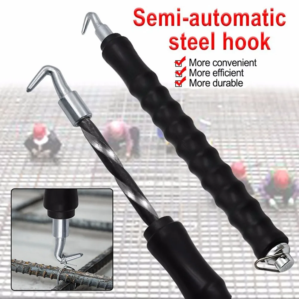 Tondo Per Cemento Armato Tie Wire Twister Gancio Per Barra In Acciaio Semiautomatico Gancio Per Rilegatura A Strappo Dritto Legatura In Filo Di Ferro 