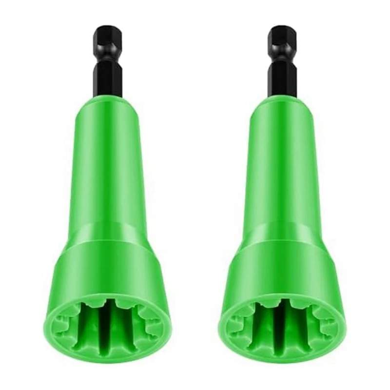 2Pcs Wire Twisting Tool Wire Twister Tool Trapano Spelafili Twisting Wire Connector Socket Wire Twisting Spinner