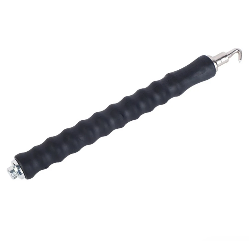 2 Pz Tondo Per Cemento Armato Tie Wire Twister 12 Pollici Tondo Per Cemento Armato Gancio Dritto 370Mmm Tie Wire Fence Twister Gancio Di Ferro Automat