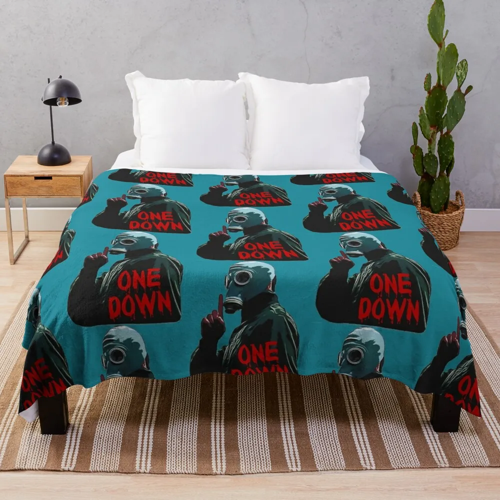 One Down T Shirt - Dead Mans Shoes Style Throw Blanket Sofa Baby Warm Winter Coperte