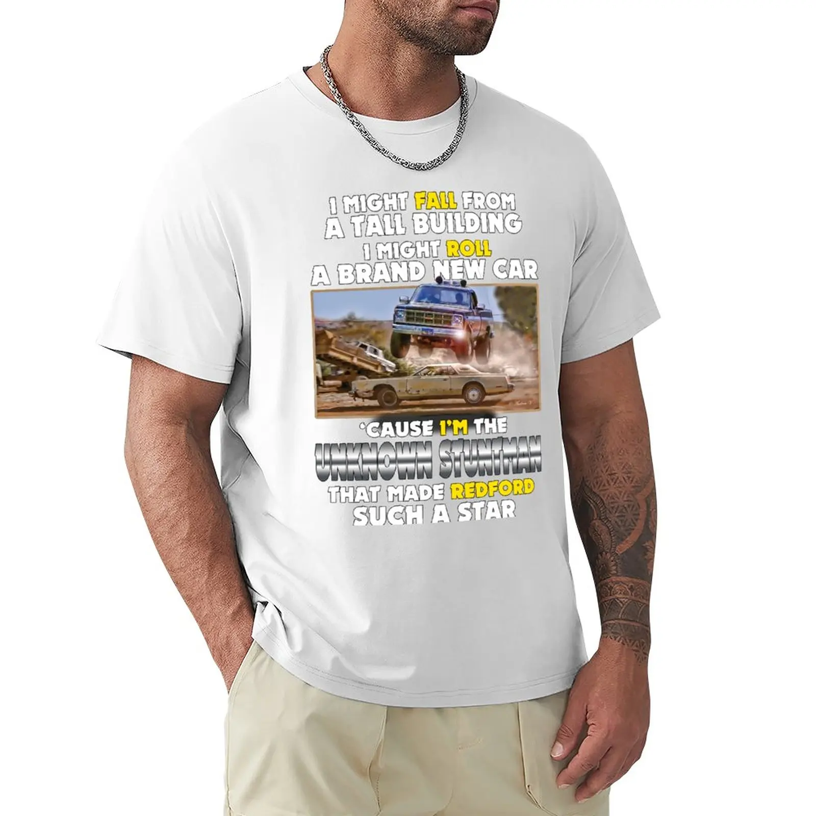 The Fall Guy T-Shirt Manica Corta Tee Customizeds Abbigliamento Uomo