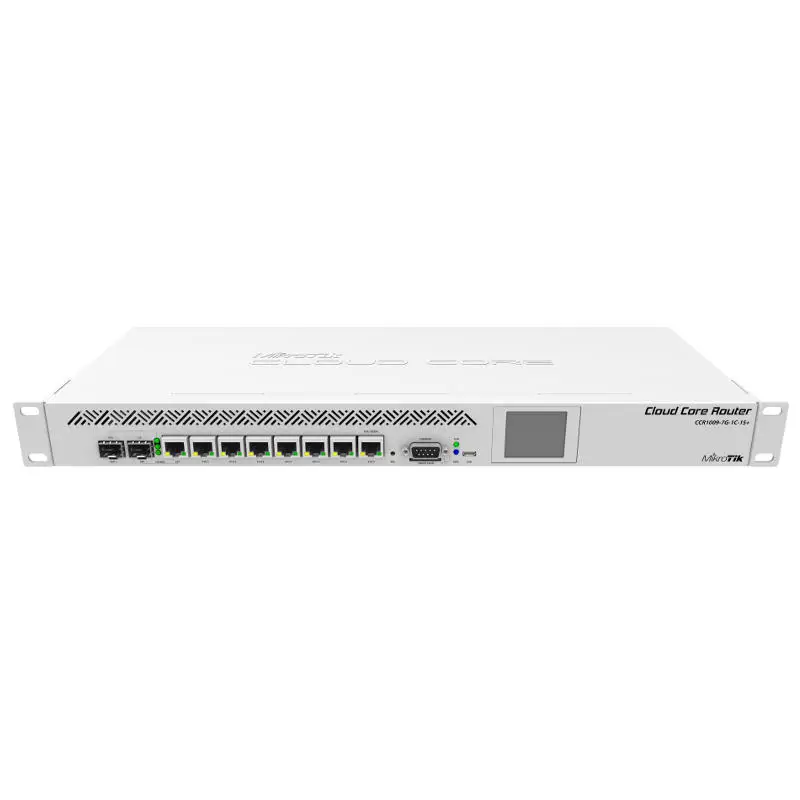 Mikrotik Ccr1009-7G-1C-1S + 9-Core Gigabit Sfp Ros Gigabit Soft Router10/100/1000 Porte Ethernet Originali
