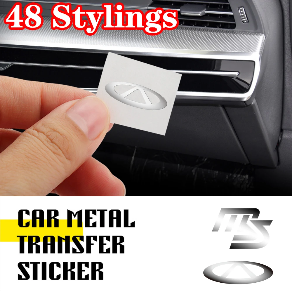 10Pc Car Styling Badge Stickers Car Interior Decalcomanie Decorative Per Dodge Journey Challenger Ram 1500 Caricabatterie Durango