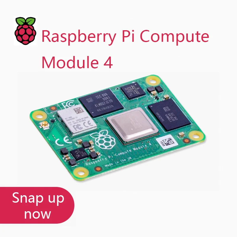 Raspberry Pi Cm4 Cm4108032 Modulo Di Calcolo 4 Emmc Wifi, Kit Cm4