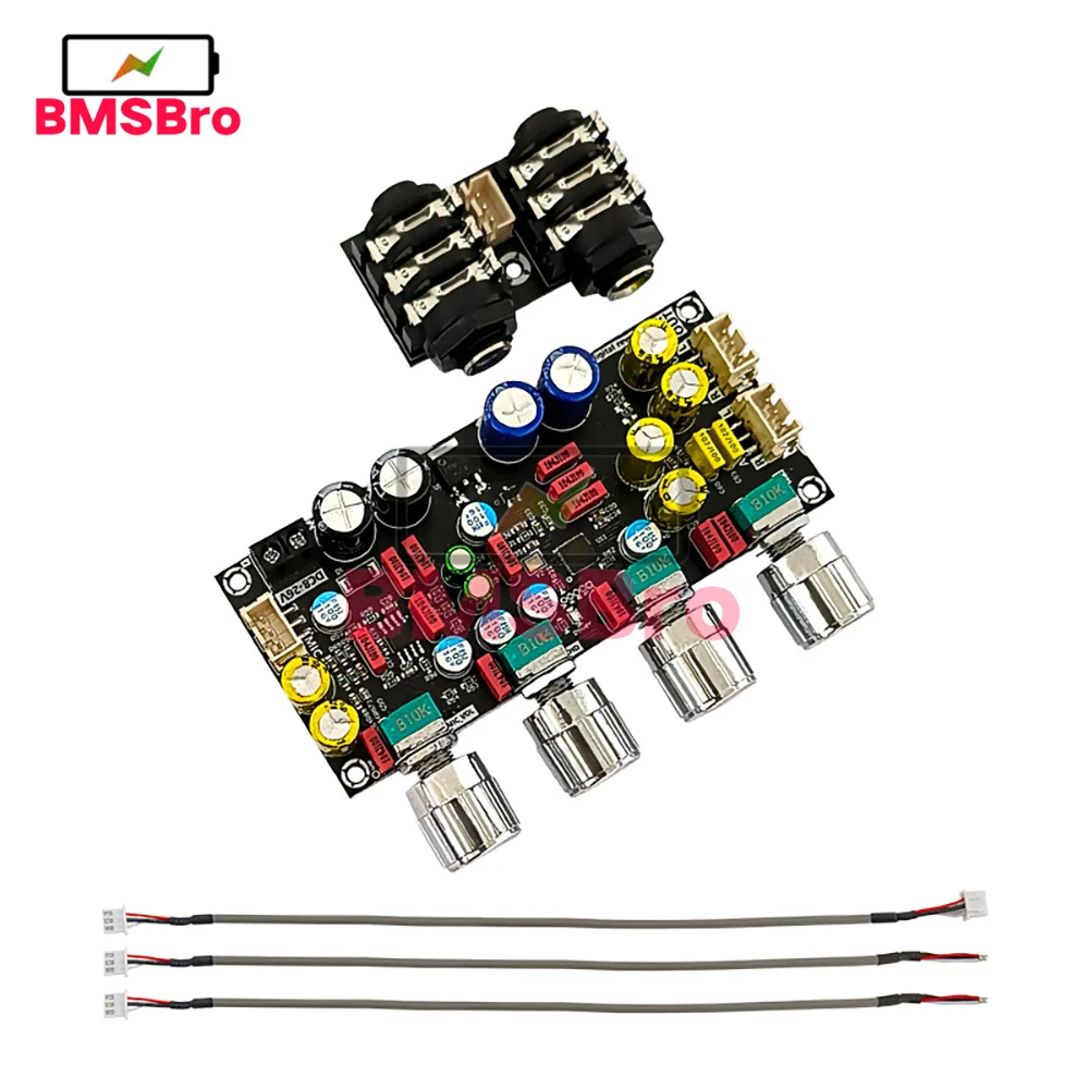 Dc 8-26V Fever Karaoke Reverb Board Microfono Karaoke Singing Front Effector Board Dsp Mixing Anti Howling Amp
