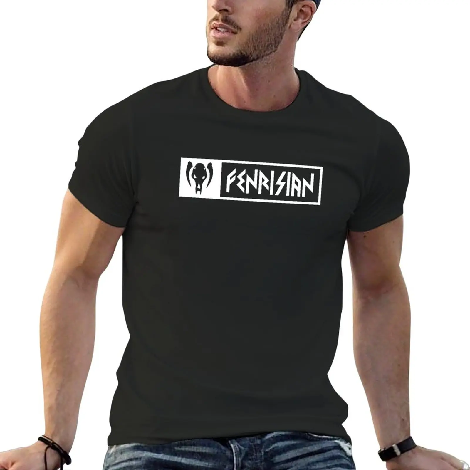 Fenrisian - Space Wolves T-Shirt Summer Top Tee Shirt New Edition Magliette Da Uomo
