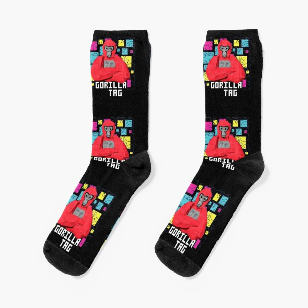Gorilla Tag Cools Red 4 Socks Compression Stockings For Women Women'S Compression Socks Sports And Leisure