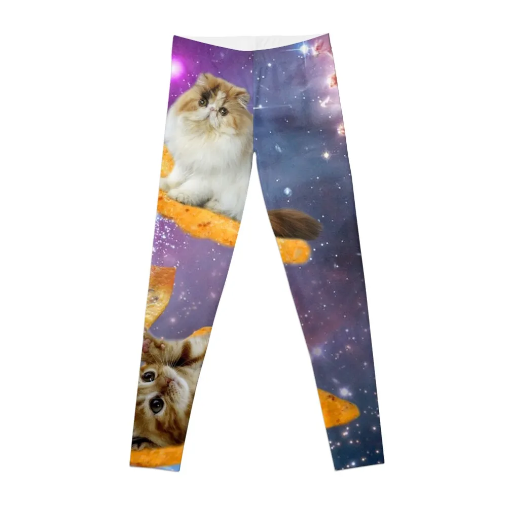 Gatti, Doritos, Pantaloni Da Allenamento Leggings Spaziali Pantaloni Da Donna Abbigliamento Fitness