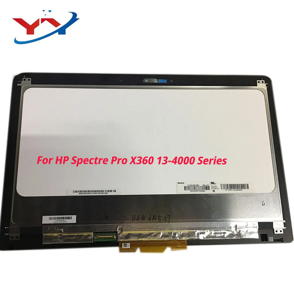 13.3 Pollici Per Hp Spectre Pro X360 G1 Tpn-Q157 13-4000 Display Lcd + Touch Screen Lp133Qh1-Spa1 N133Hse-Eb3