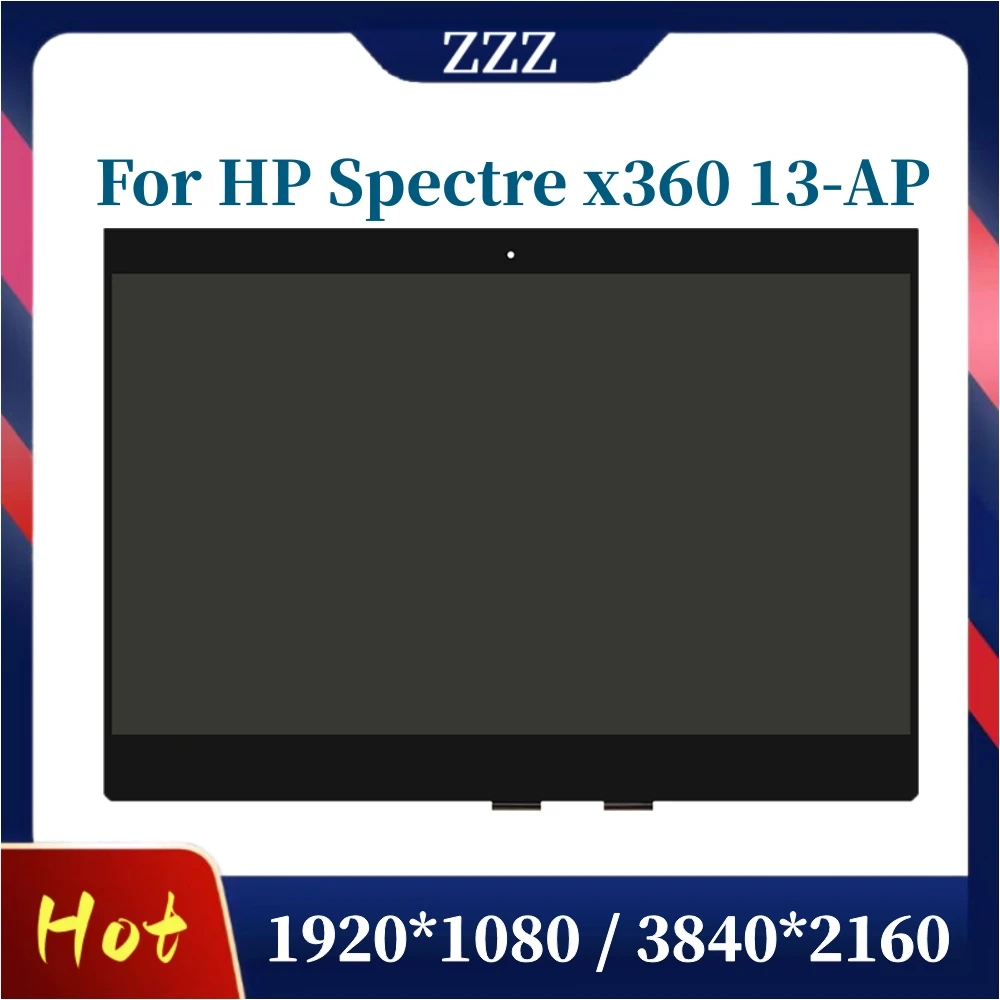 13.3 Pollici Per Laptop Hp Spectre X360 13 Ap 13-Ap0003Np L30351-1J1 13.3 Pollici Lcd Touch Screen Digitizer Gruppo Di Ricambio