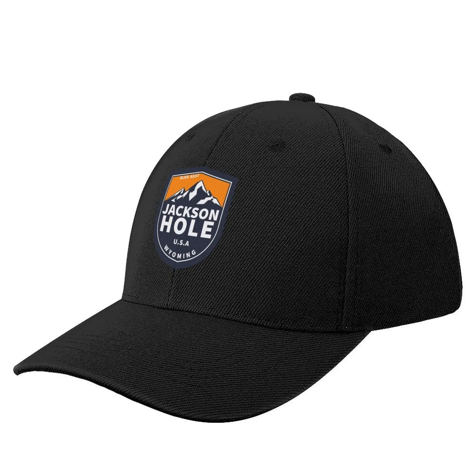 Jackson Hole Nevada Usa Vintage Retro Travel Escursionismo, Snowboard Adventure Sci Mountain Baseball Cap