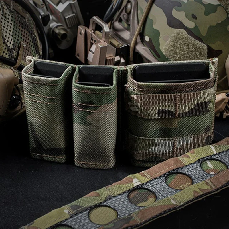 Fondina Torcia Per 9Mm 5.56 Mm Tactical Double Dump Pouch Magazine Pouch Molle Tool Bag, Safety Ifak Mag Tactical Pocket