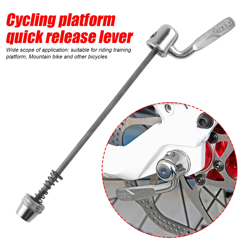 Spiedino Ultraleggero A Sgancio Rapido Parte Strumenti Universali Per La Riparazione Della Bicicletta Per Trainer Bike Cycling Back Rear Wheel Tire