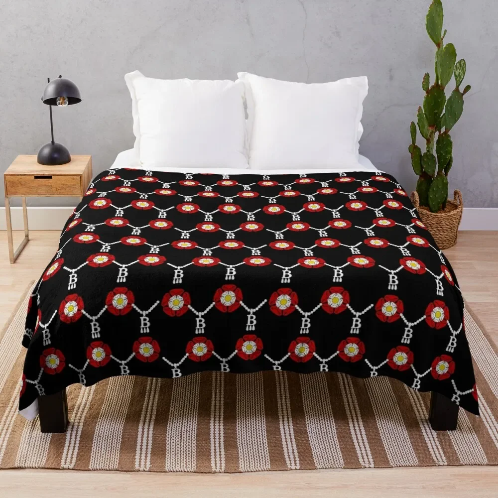 Anne Boleyn Tudor Rose Coperta Da Tiro Morbida Grande Singola Coperta Pelosa