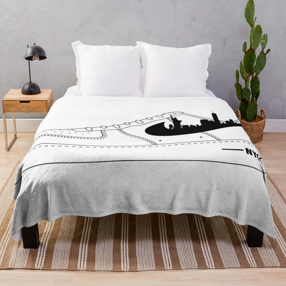 Nyc Air Force 1S Coperta Da Tiro Divano Tiro Manga Coperte Calde