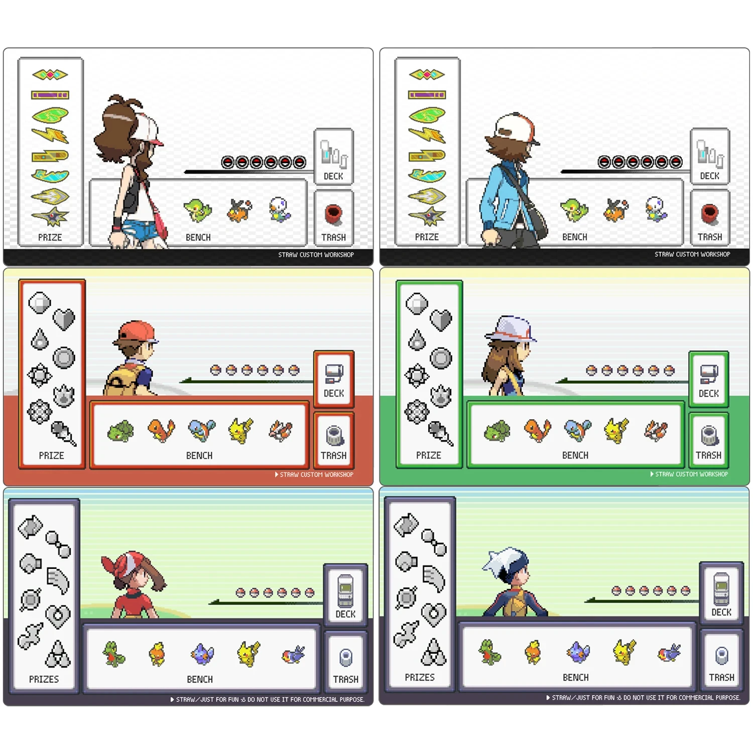 600X350X2Mm Pokemon Ptcg Pixel Gems Battle Game Table Mat Dedicato Game Card Mat Battle Serena Gift Toy Anime Table Mat