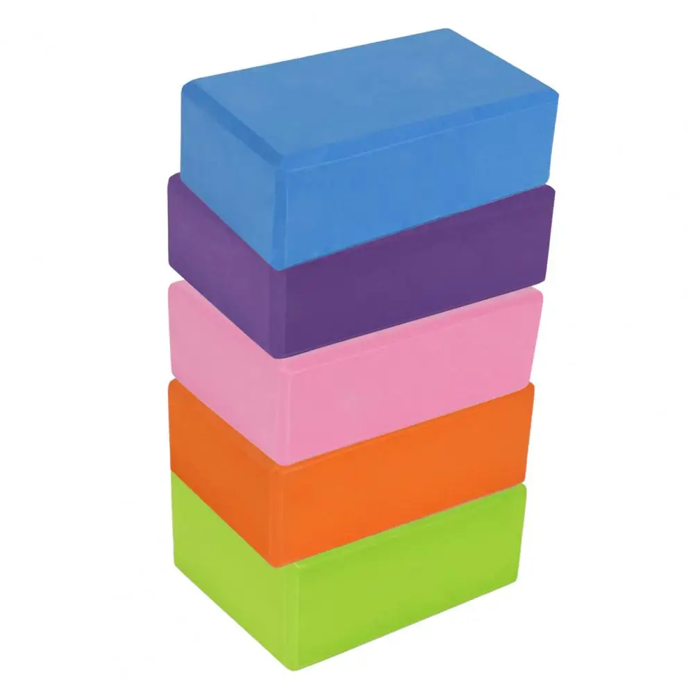 2Pcs Yoga Brick Eva Gym Blocks Foam Brick Body Shaping Yoga Blocks 180G Yoga Crossfit Training Esercizio Pilates Fitness Brick