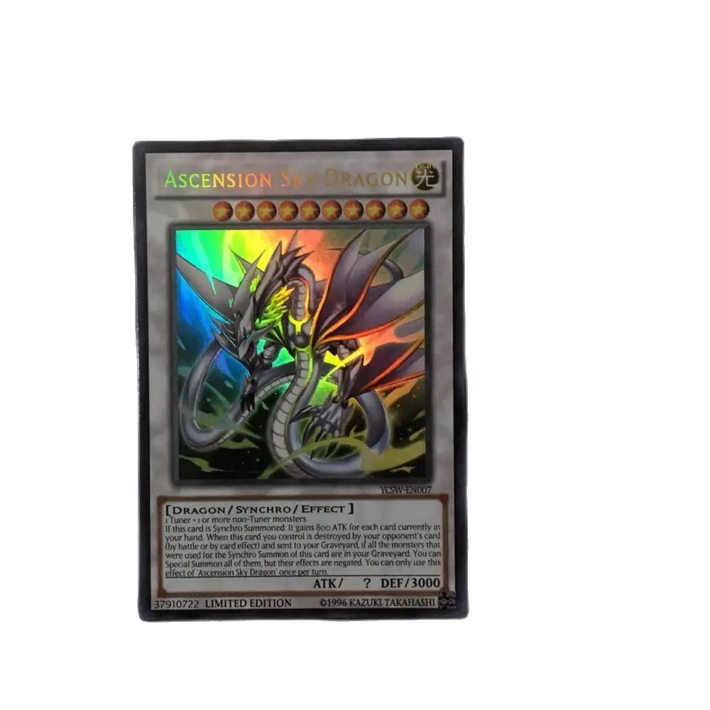 Yu Gi Ohycsw World Congress 2014 Prize Card Skydome Tyrannosaurus Diy Face Flash Hobby Collection Game Animation Card