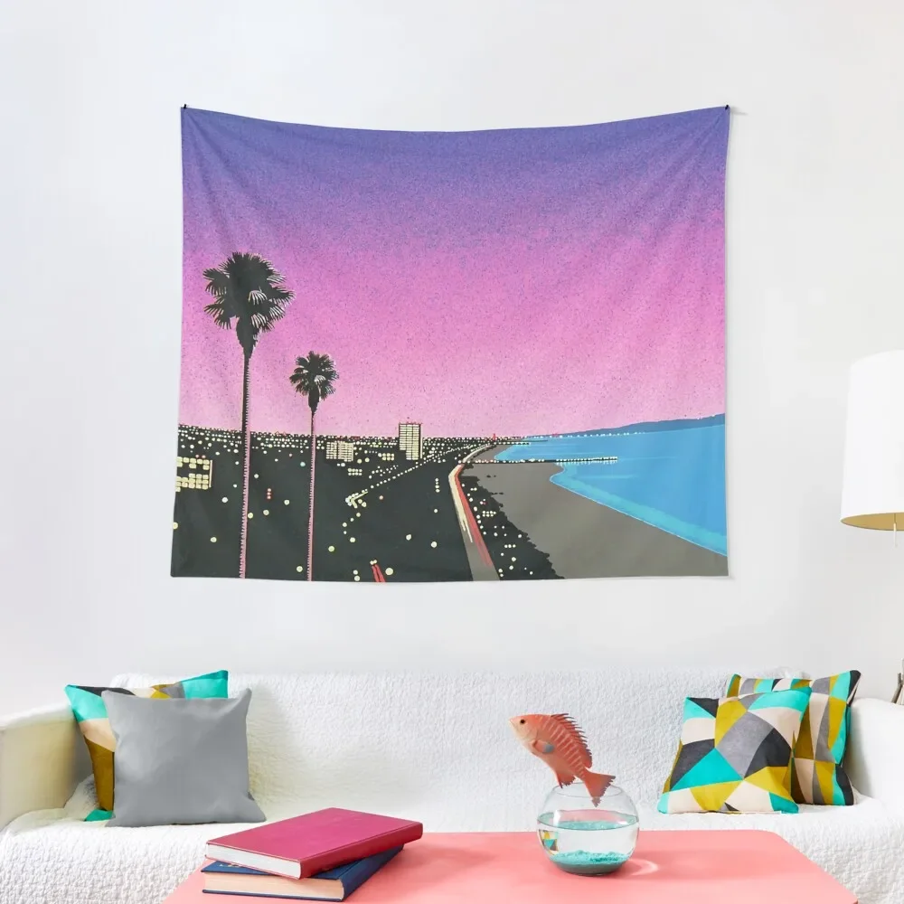 Hiroshi Nagai Vaporwave Bendro Arazzo Appeso Rivestimenti Murali Camere Da Letto Decorazioni Decorazione Per Camere Arazzo