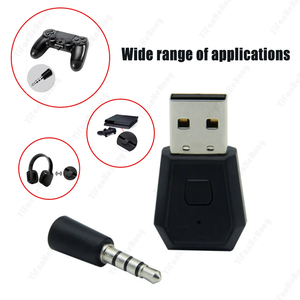 Adattatore Dongle Compatibile Con Bluetooth Pc Ricevitore Wireless Trasmettitore Audio Compatibile Con Bluetooth Universale Per Pc Ps4/Slim/Pro