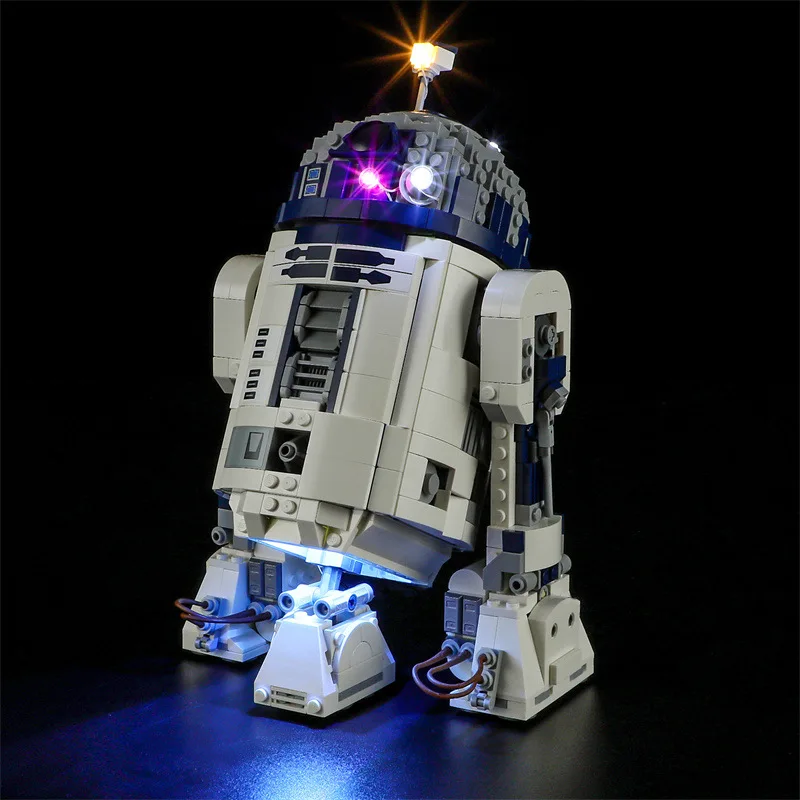 In Stock Kit Luce Led Per Set Di Blocchi Di Costruzione Robot 75379 (Non Includere Il Modello) Giocattoli In Mattoni Per Bambini