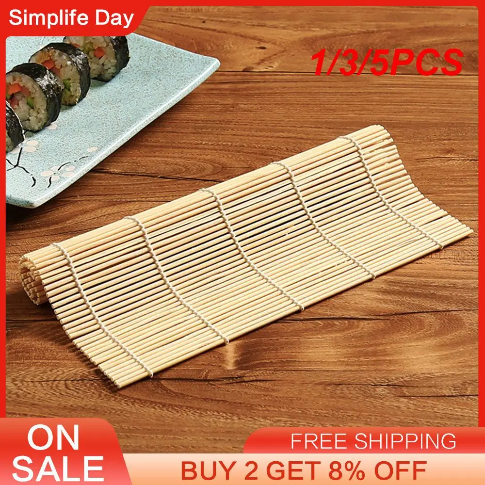 1/3/5Pcs Sushi Universal Portable Cooking Kitchen Mold Sicurezza Sana Bamboo Household Rice Ball Pratico