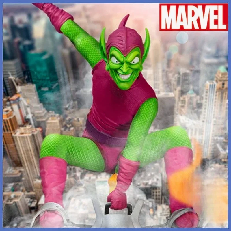 Mezco Toys Collective Green Goblin Deluxe Edition Cloth Soldier Action Figure Model Statue Collection Decorazioni Desktop Toy