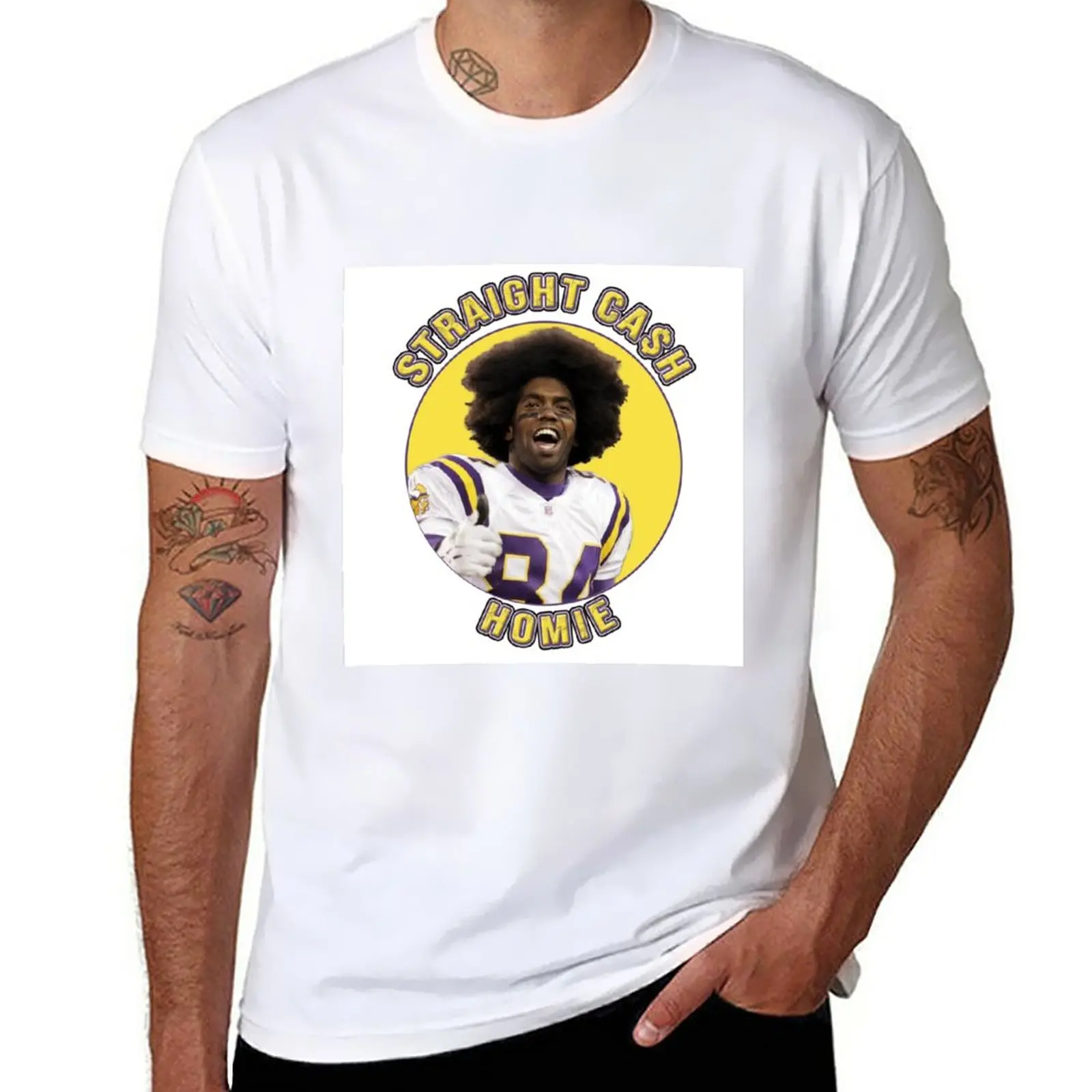 New Busto Moss Straight Cash Homie T-Shirt Felpe Cute Tops Kawaii Clothes Vintage Clothes Men Clothes