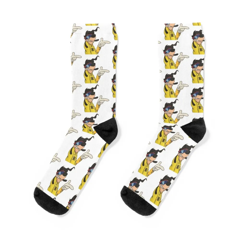 Max Goof - Powerline Socks Hiphop Sheer Heating Sock Calzini Da Uomo Da Donna