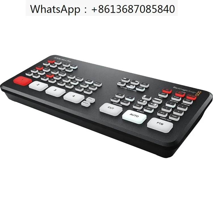 Atem Mini Pro/Atem Mini/ Atem Mini Pro Iso Hd-Mi Switcher Live Streaming Registrazione Video Switcher