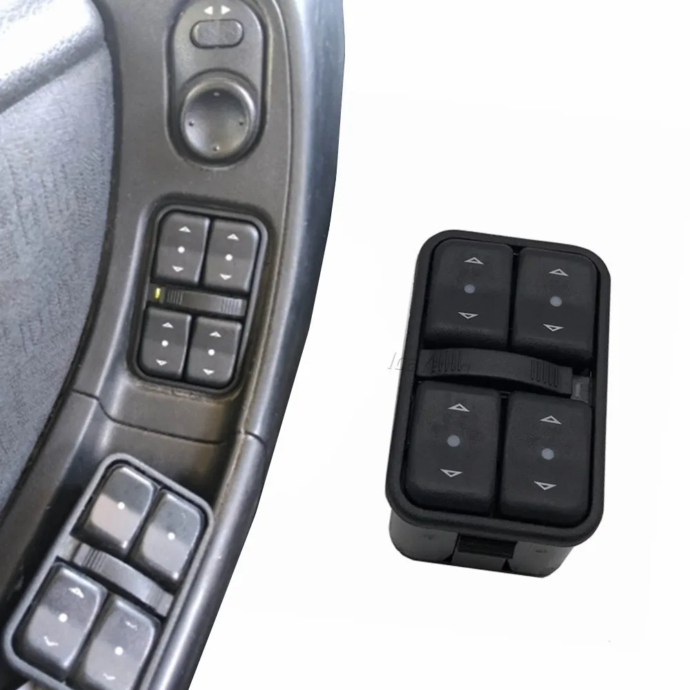 Pulsante Interruttore Alzacristallo Elettrico Singolo Auto Master 90561086 6240106 90561388 Per Vauxhall Opel Astra G Zafira