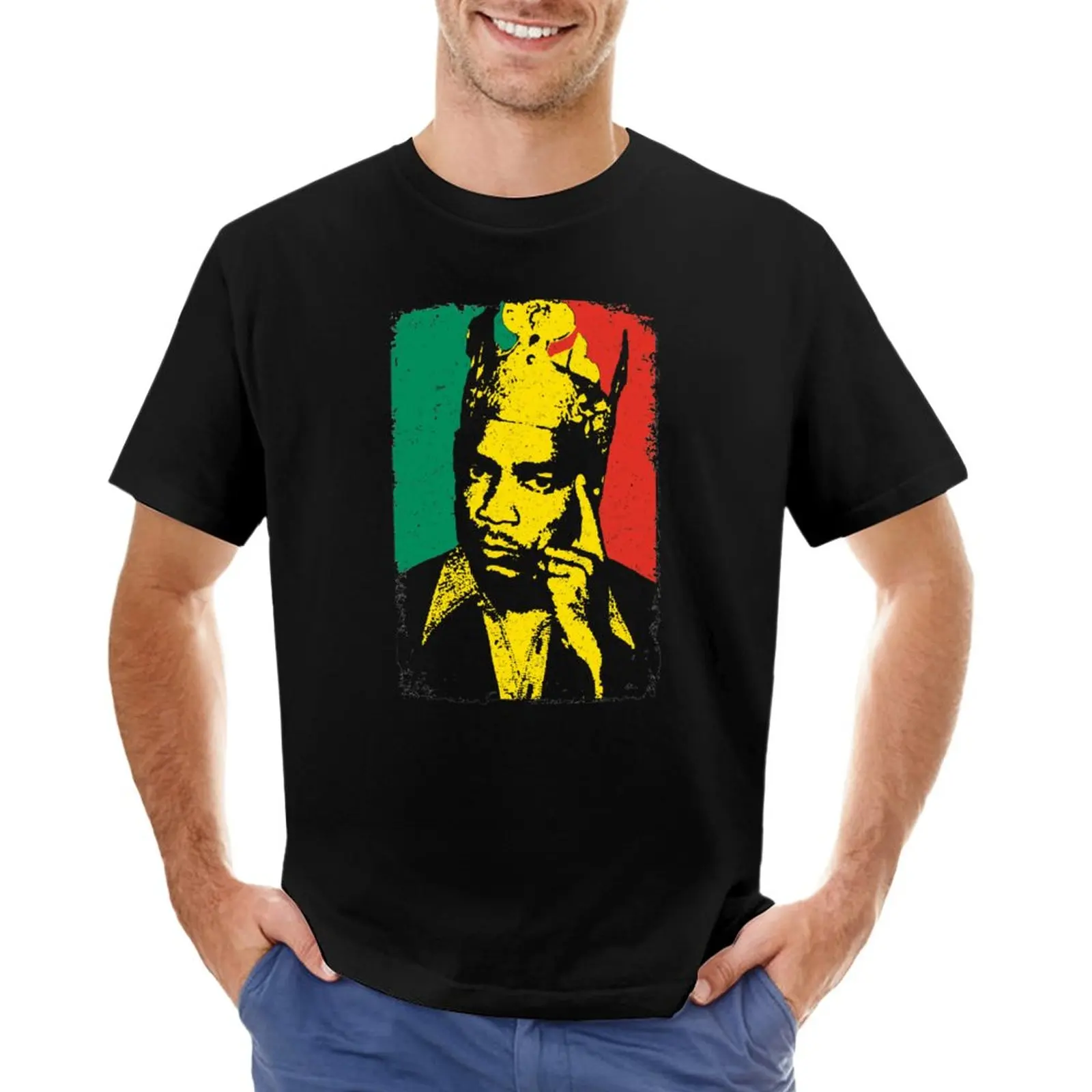 King Tubby - Roots Rock Reggae T-Shirt Felpa T Shirt Uomo Sport Fan T-Shirt T-Shirt Per Uomo Cotone