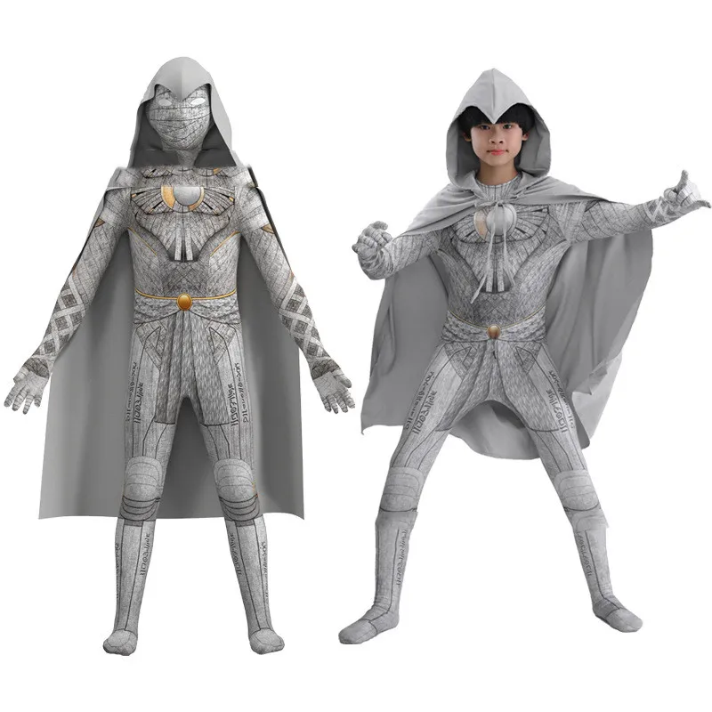 Moon Knight Costume Cosplay Marc Spector Costume Uniforme Costume Di Halloween Per Bambini