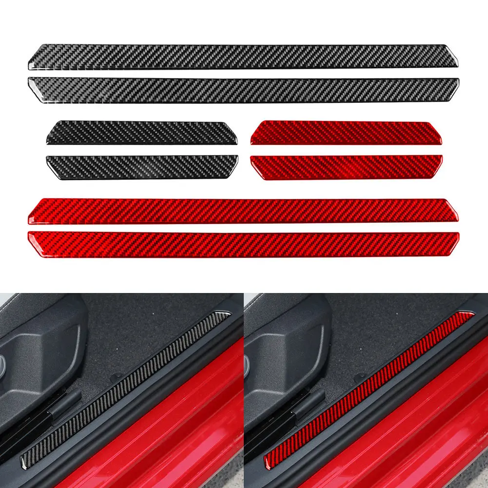 4 Pezzi Davanzale Della Portiera Dell'Auto Copertura Antigraffio Copertura Protettiva Trim Decorativo Per Vw Golf 8 Mk8 2021 2022 2023