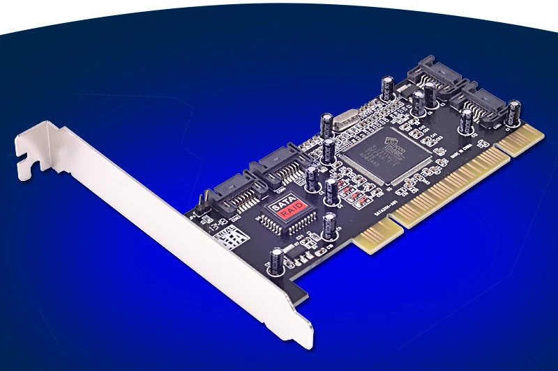 4 Porte Sata Interno Pci Host Controller Raid Card Chipset Sil3114 Per Il Silicio