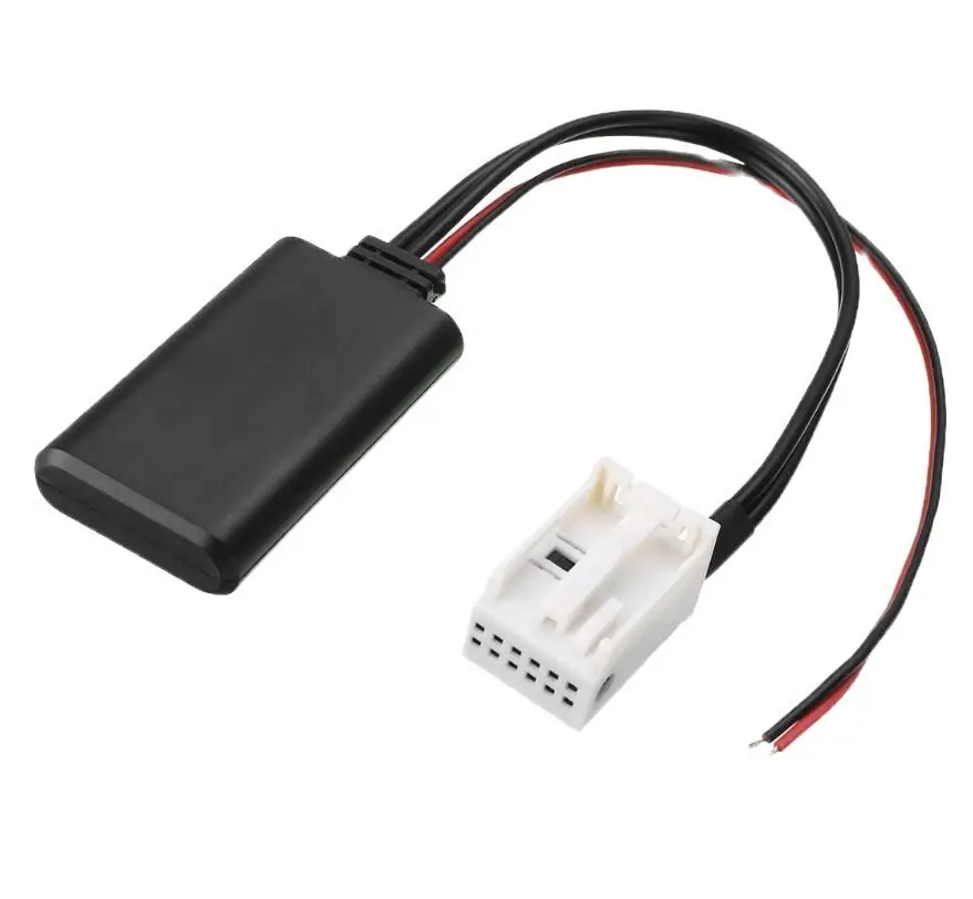 1 Pz Modulo Bluetooth Per Auto Aux-In Audio Mp3 Adattatore Per Microfono Musicale Connettore A 12Pin Microfono Vivavoce Per Modello Radio Peugeot Rd4