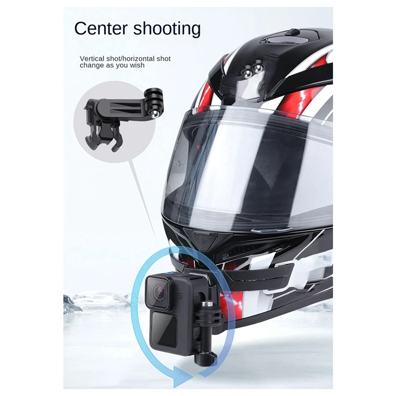 360 Ruota J-Hook Buckle Supporto Base Adattatore A Sgancio Rapido Per Gopro 12 11 10 Accessori Per Action Cam