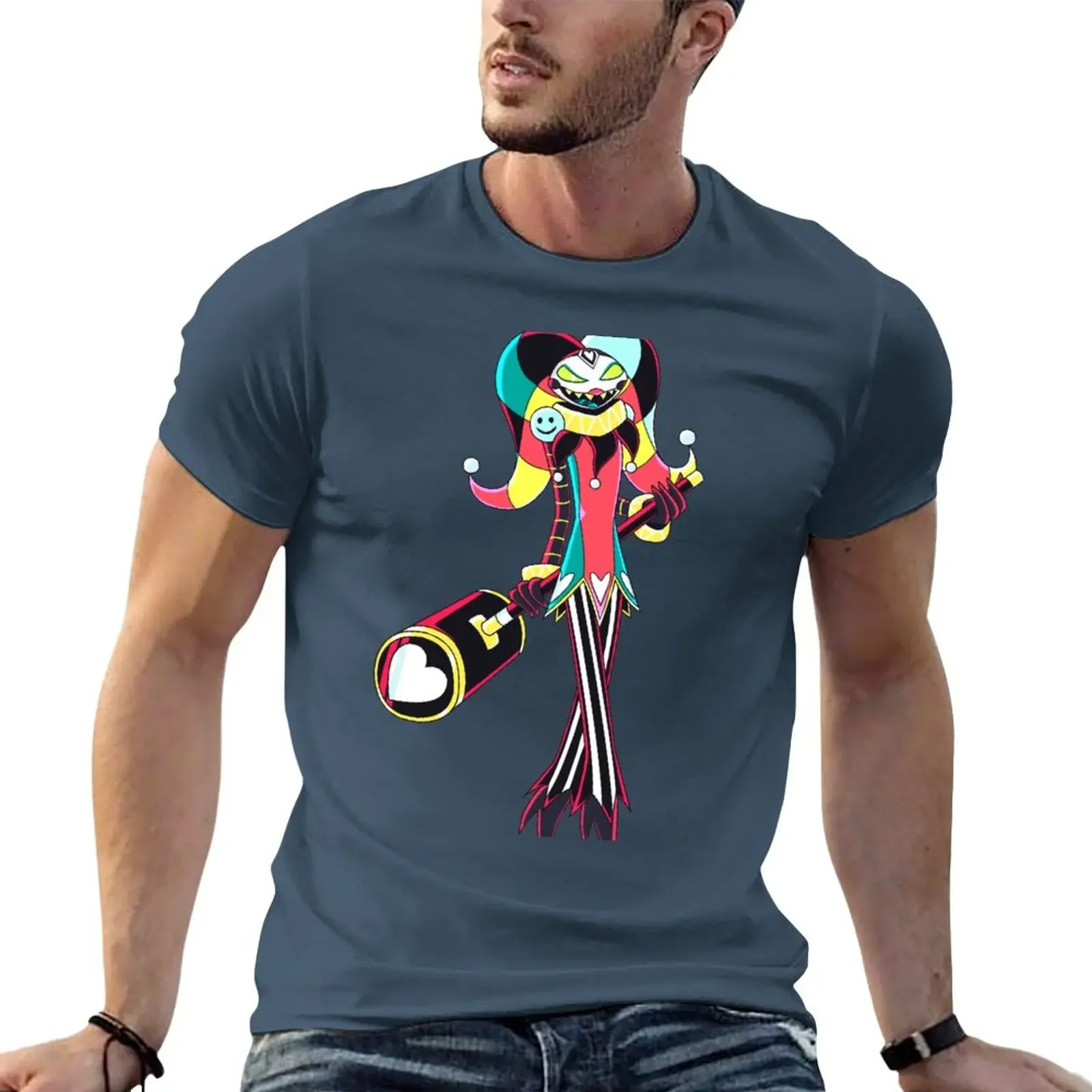 Robo Fizz + Hammer T-Shirt Plain Sublime Summer Top T-Shirt Per Uomo Graphic