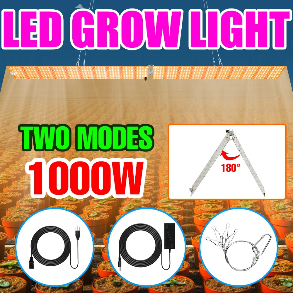 Led Phyto Lamp Full Spectrum Greenhouse Indoor Plant Light Per Piantine 220V Flowers Seeds Grow Tent 110V Hydroponics Grow Lamp