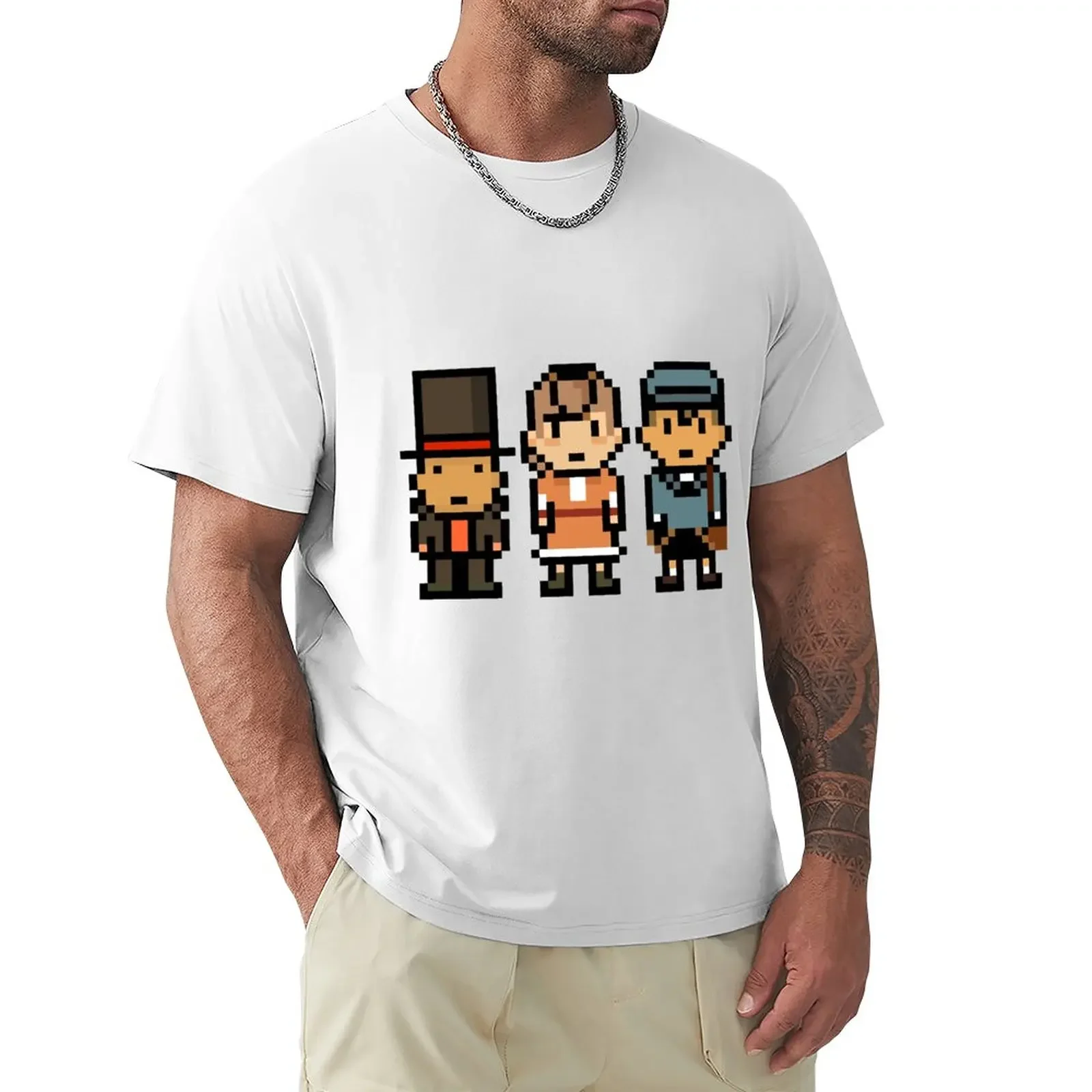 T-Shirt Professor Layton Vestiti Carini Vestiti Oversize Da Uomo Vestiti Carini Magliette Estive Per Uomo