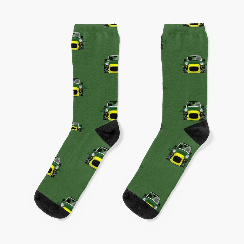 Calze Caterham Trasparenti Con Stampa Uomo Calzini Donna