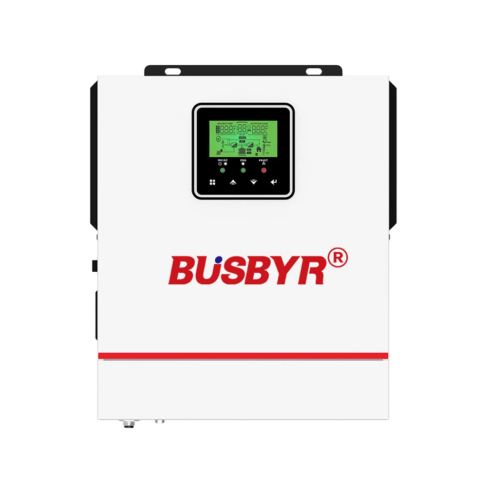 Busbur Hybrid Solar Inverter Onda Sinusoidale Pura Mppt 1.0Kw 1.5Kw 12V 24V A 220V Caricabatterie Solare Power Home Inversor 1500W Inverter