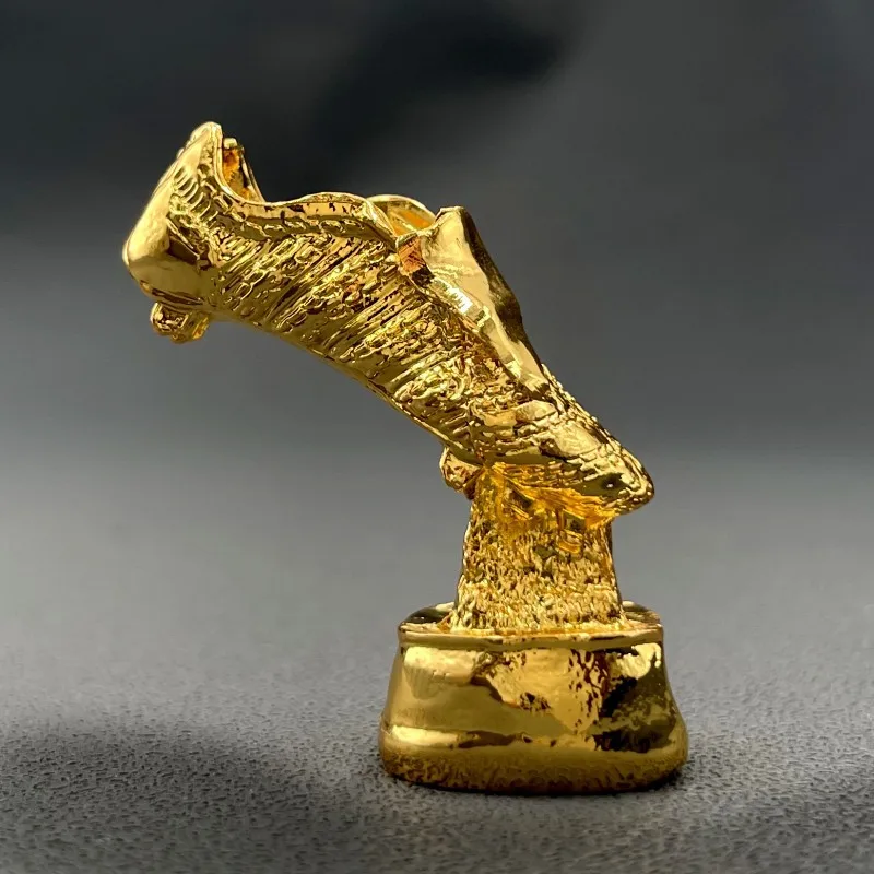 Small World Football Club Golden Boot Top Soccer Award Metaltrophy Toy Ventagli Modello Di Alta Qualità Souvenir Presenta Regalo Di Compleanno